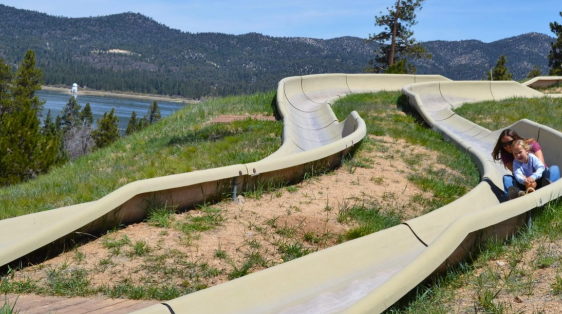Alpine Slide at Magic Mountain, United States